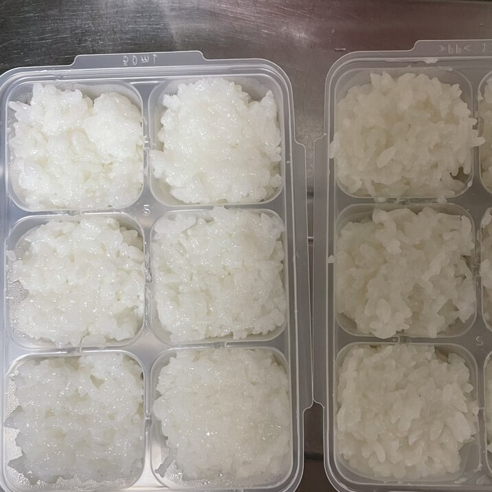 離乳食 5倍がゆ ストック用